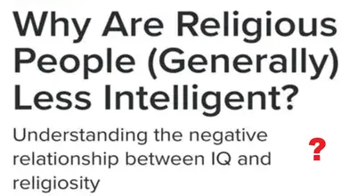 Stupid Religious People