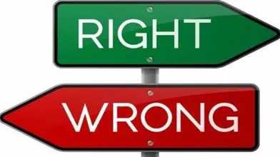 Right and Wrong